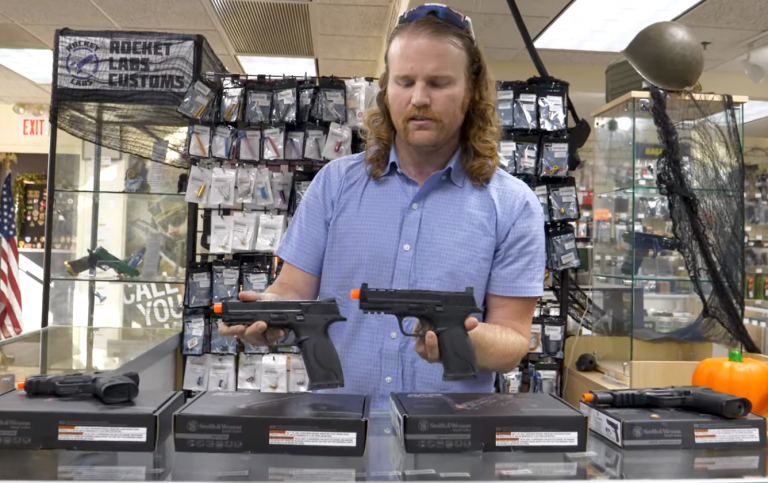 New Smith & Wesson M&P9 Gas Blowback Airsoft Pistols from Elite Force