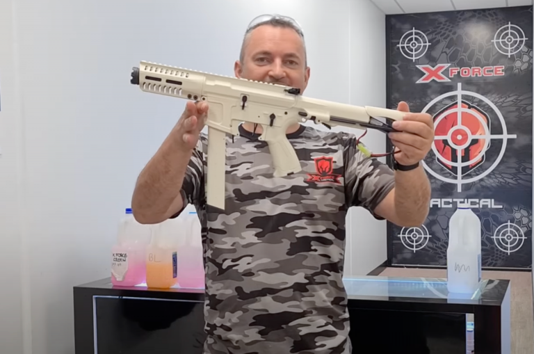 XYLG&G ARP9 V4 White Edition Gel Blaster by X-Force Tactical